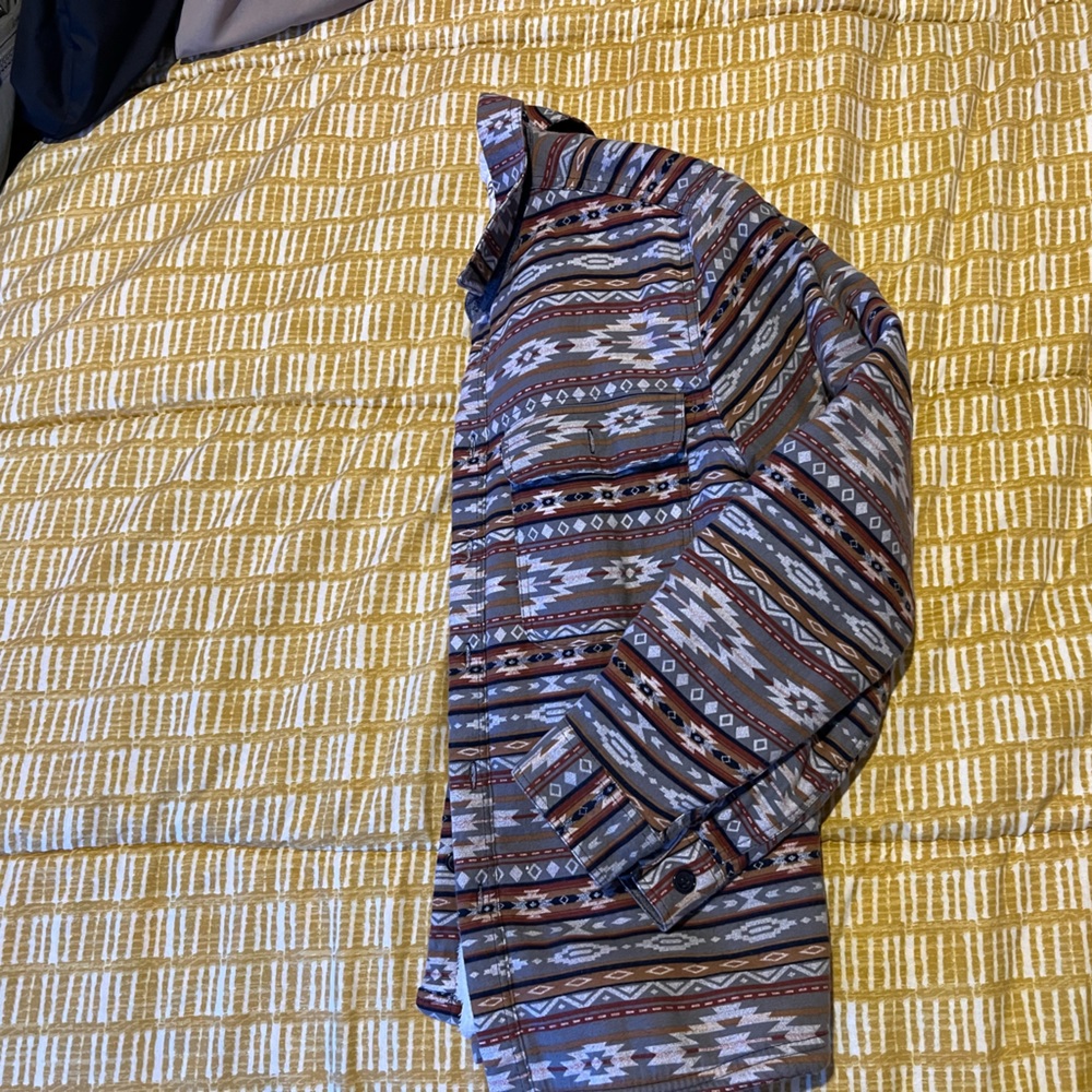 Vstr Fleece Jacket/Button Up Size Small - image 5